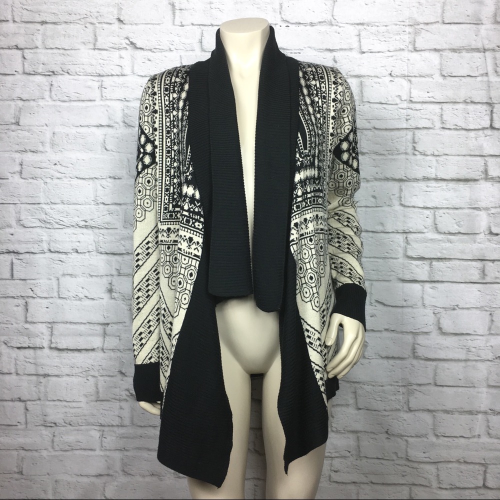 Anthropologie Staring At Stars Intarsia Cardigan
